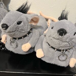 Punk Rat Slippers